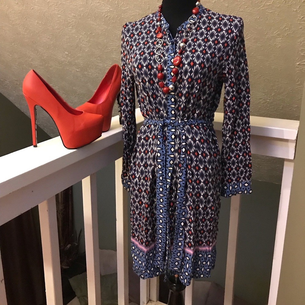 Zara Woman Multicolored Dress Size XL